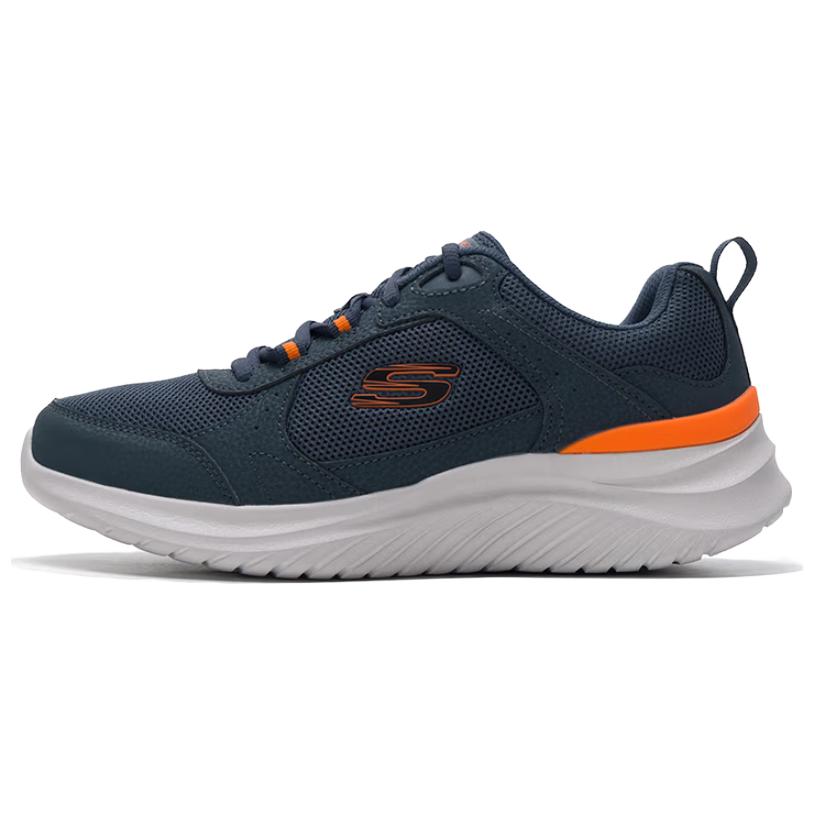 

Skechers FLECTION 3.0 Мужские дышащие беговые кроссовки устойчивые к истиранию морской синий, цвет Marine Blue
