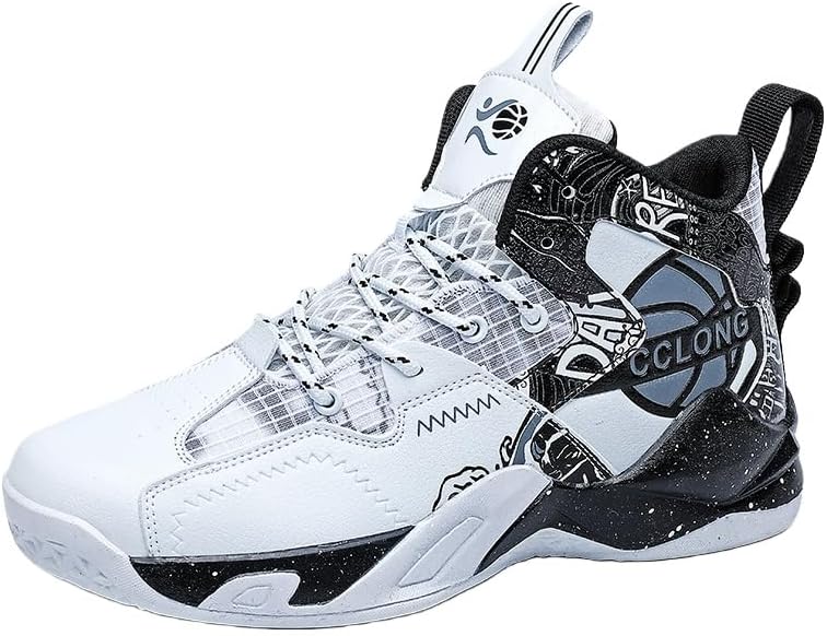 

Большие мужские высокие баскетбольные кроссовки - удобные и дышащие, с амортизацией и возвратом энергии, подходят для тренировок и пробежек как в помещении, так и на улице Fmshi