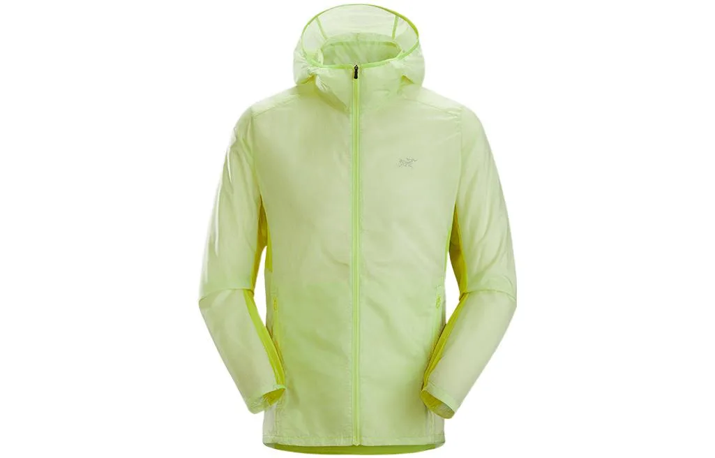 Куртка Incendo с капюшоном для умеренного ветра Arcteryx, Pulsed Yellow/Impluse