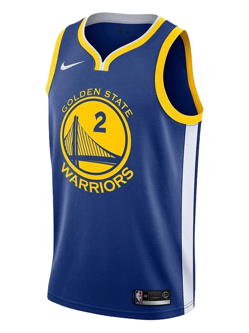 Майка "Warriors" Bell Swingman Nike, синий
