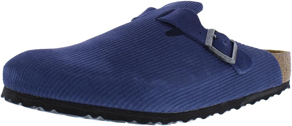 

Унисекс сабо Birkenstock Boston с мягкой стелькой, Corduroy Indigo-blue