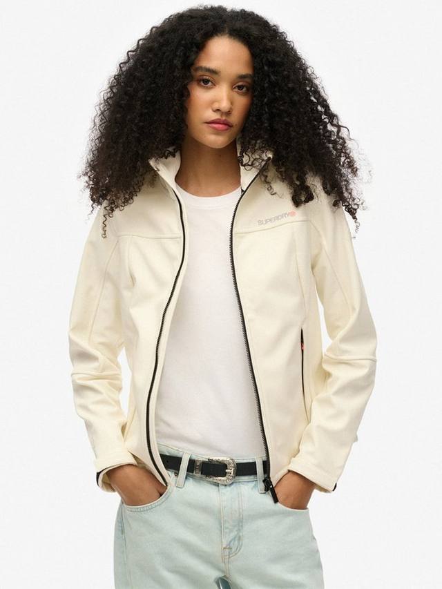 

Классическая треккерская куртка с капюшоном Superdry, белый