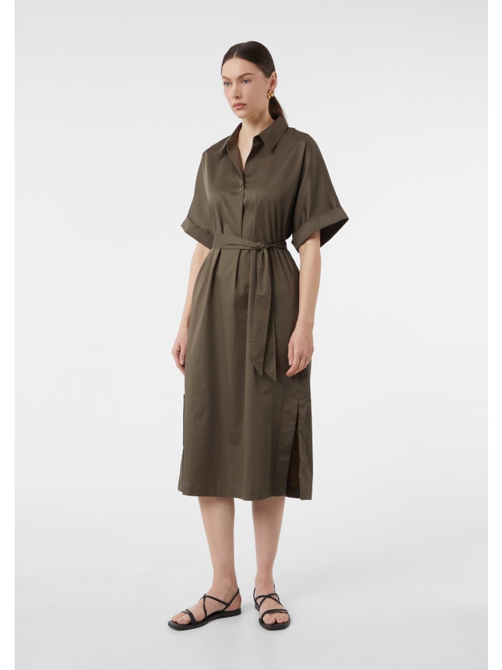 

Длинное платье comma, коричневый