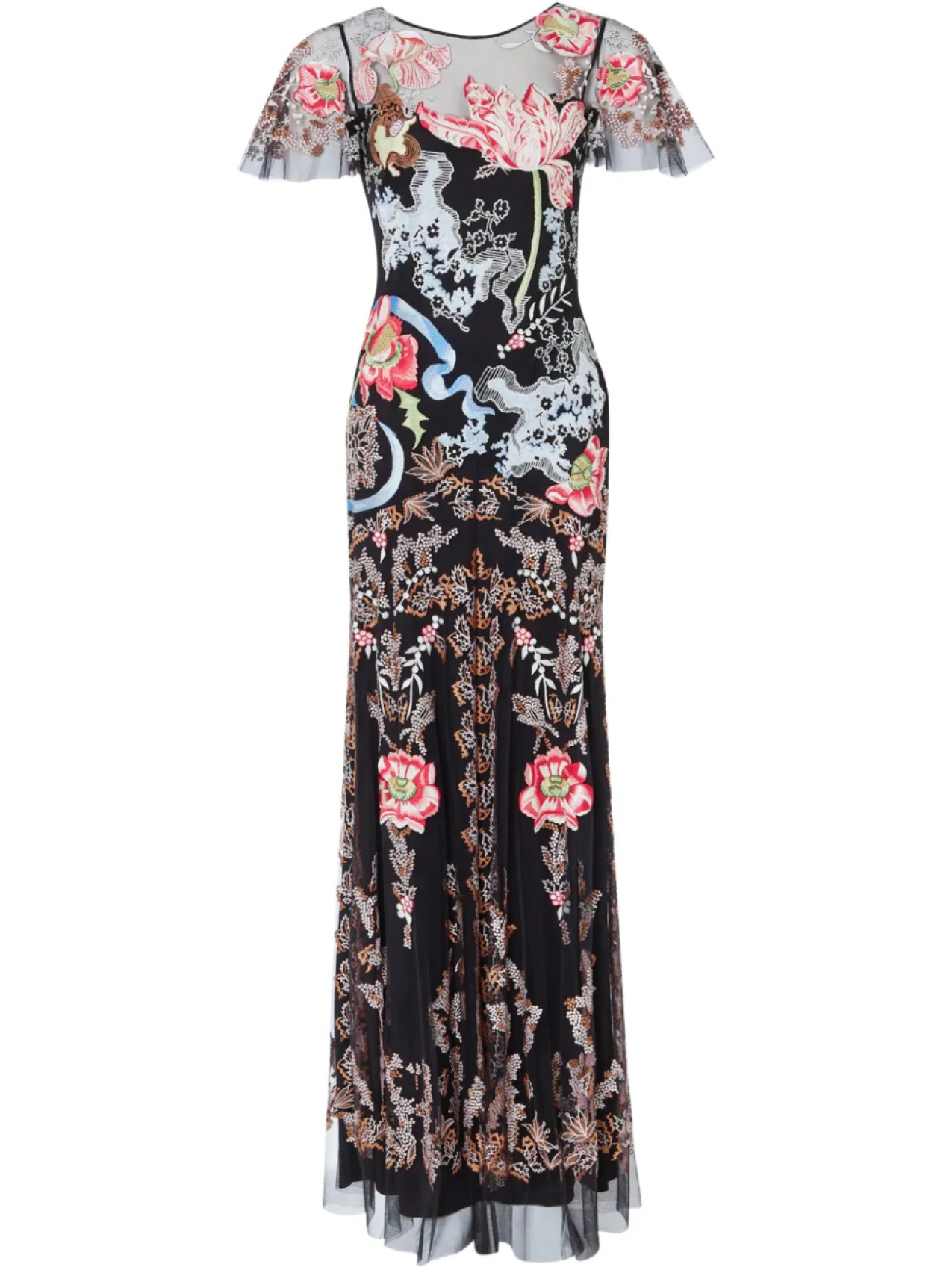 

Temperley London платье Bilbao, черный