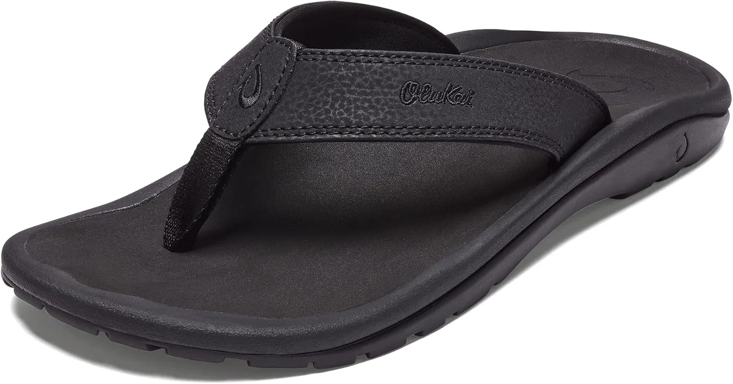Сандалии мужские, водонепроницаемые, OLUKAI, Black/Black