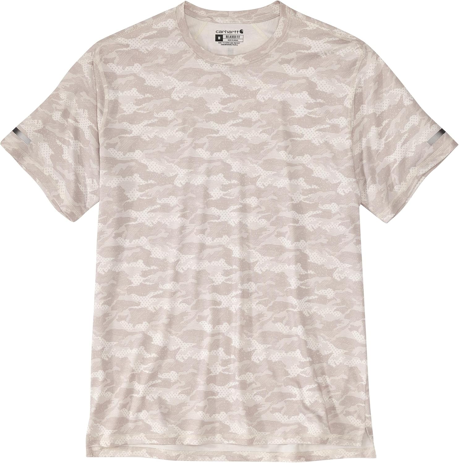 

Мужская футболка Carhartt LW свободного кроя с коротким рукавом и принтом, Greige Abstract Camo, Бежевый, Мужская футболка Carhartt LW свободного кроя с коротким рукавом и принтом, Greige Abstract Camo