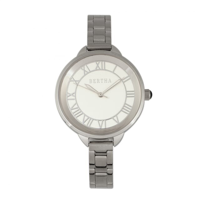 

Наручные часы Madison с циферблатом Sunray Bertha, серебряный
