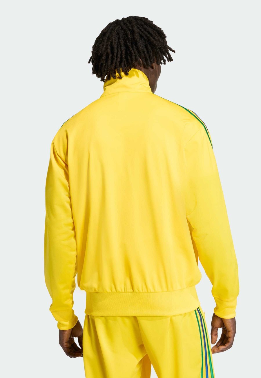 Толстовка Adidas Originals FIREBIRD, Eqt Yellow Green Collegiate Royal/Yellow — фото 2