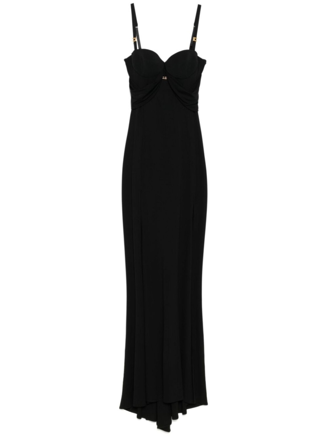 

Elisabetta Franchi платье макси с корсетом, черный