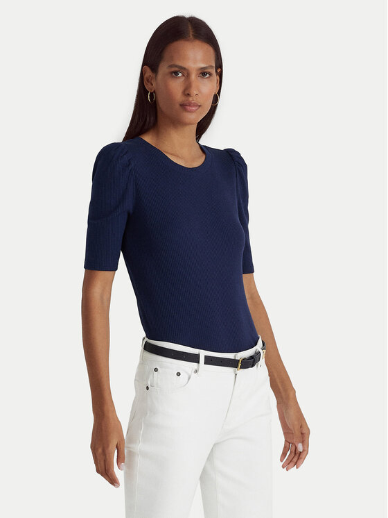 

Облегающая блузка 200902618001 Lauren Ralph Lauren, синий