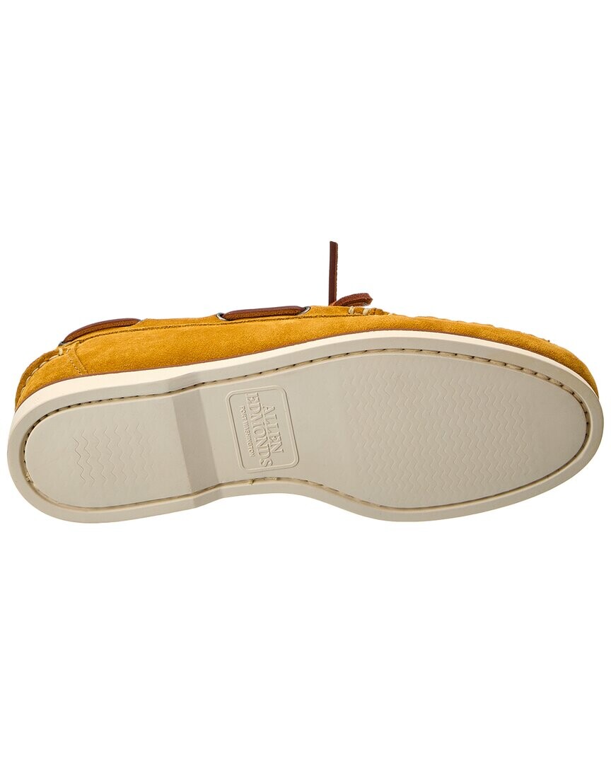 

Замшевые топсайдеры Allen Edmonds Force 10, желтый