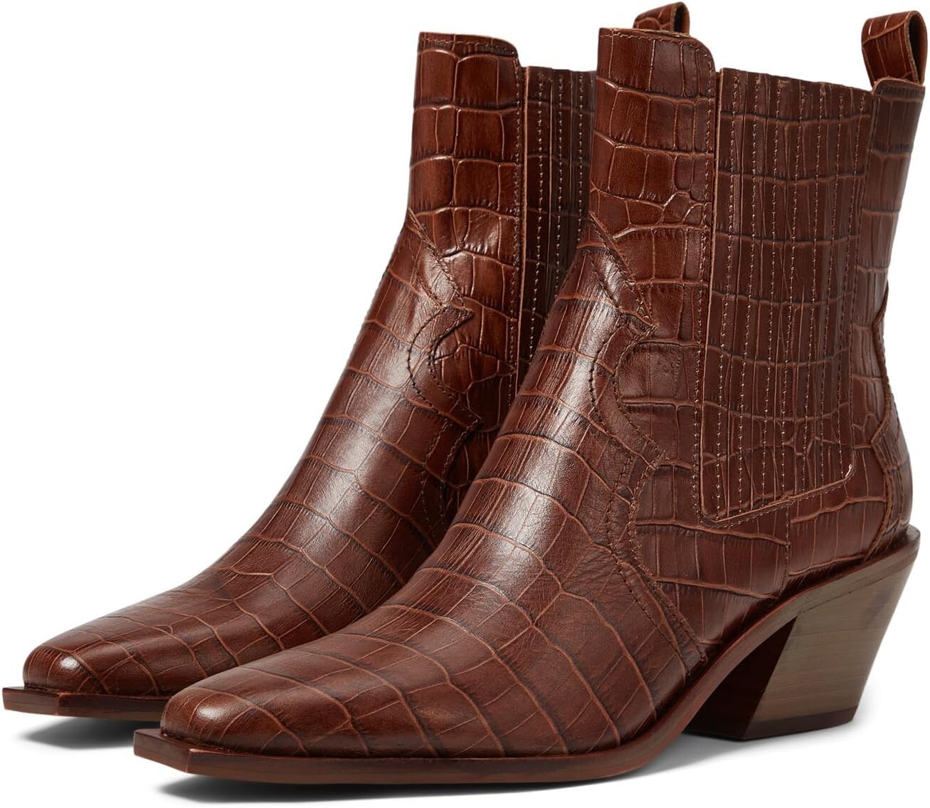 

Ботинки Челси Senna Dolce Vita, цвет Walnut Embossed Leather
