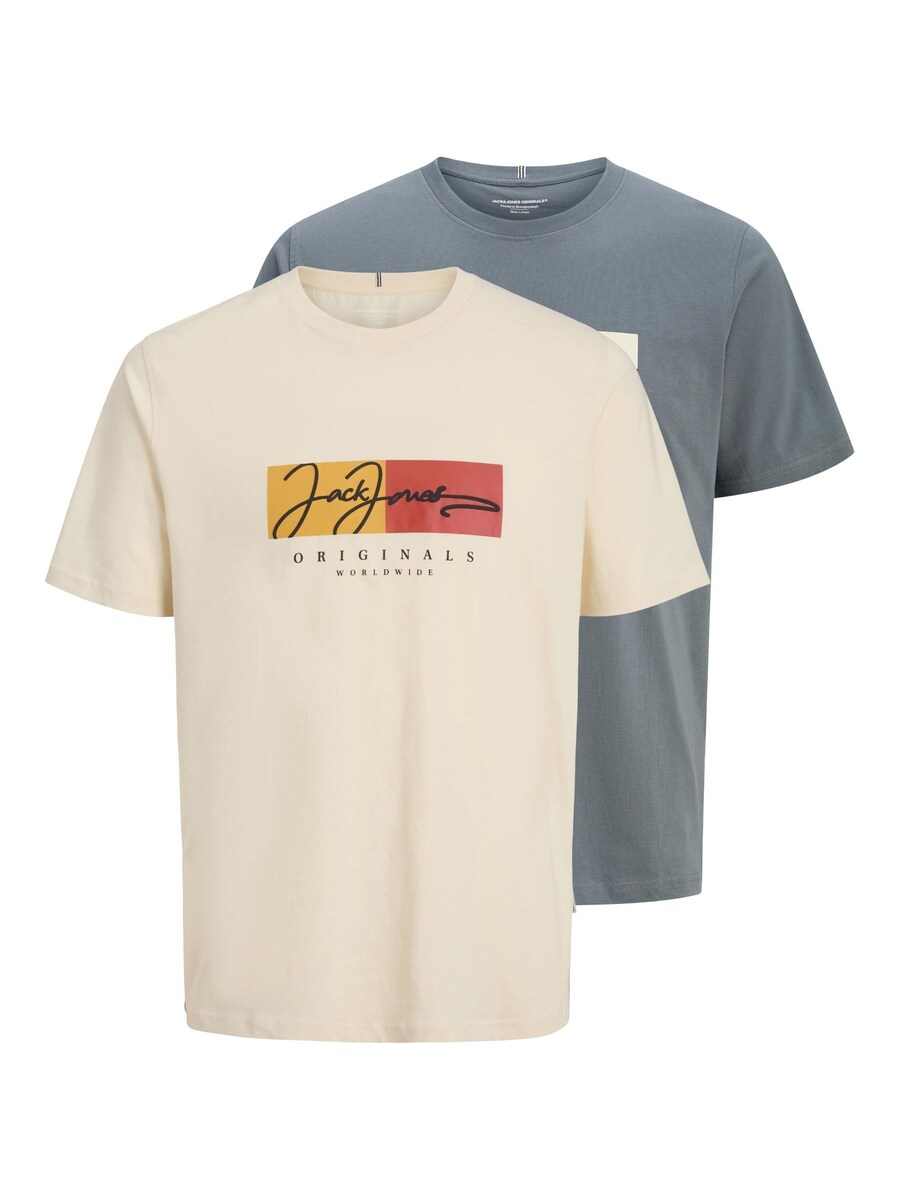 

Рубашка Jack & Jones Junior, цвет Beige/Grey
