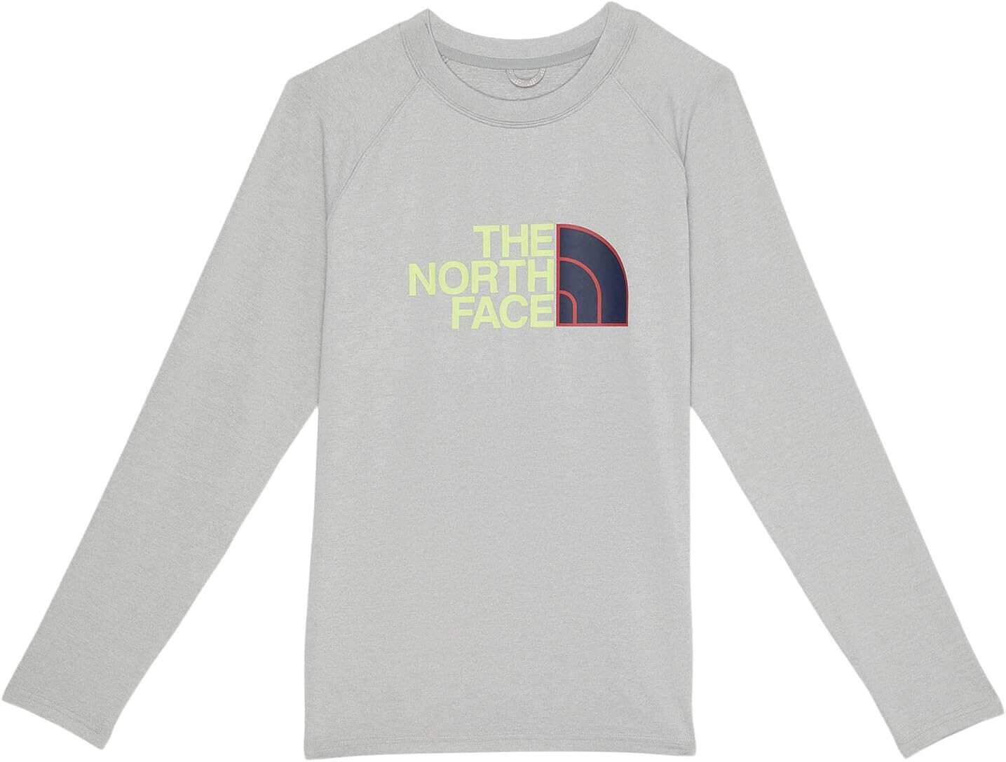 

Футболка The North Face Long Sleeve Sun T-Shirt, цвет Meld Grey Heather