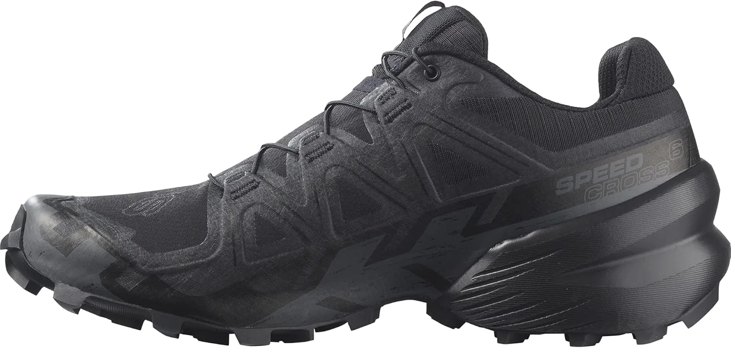Мужские кроссовки Salomon Speedcross 6, черный — фото 4