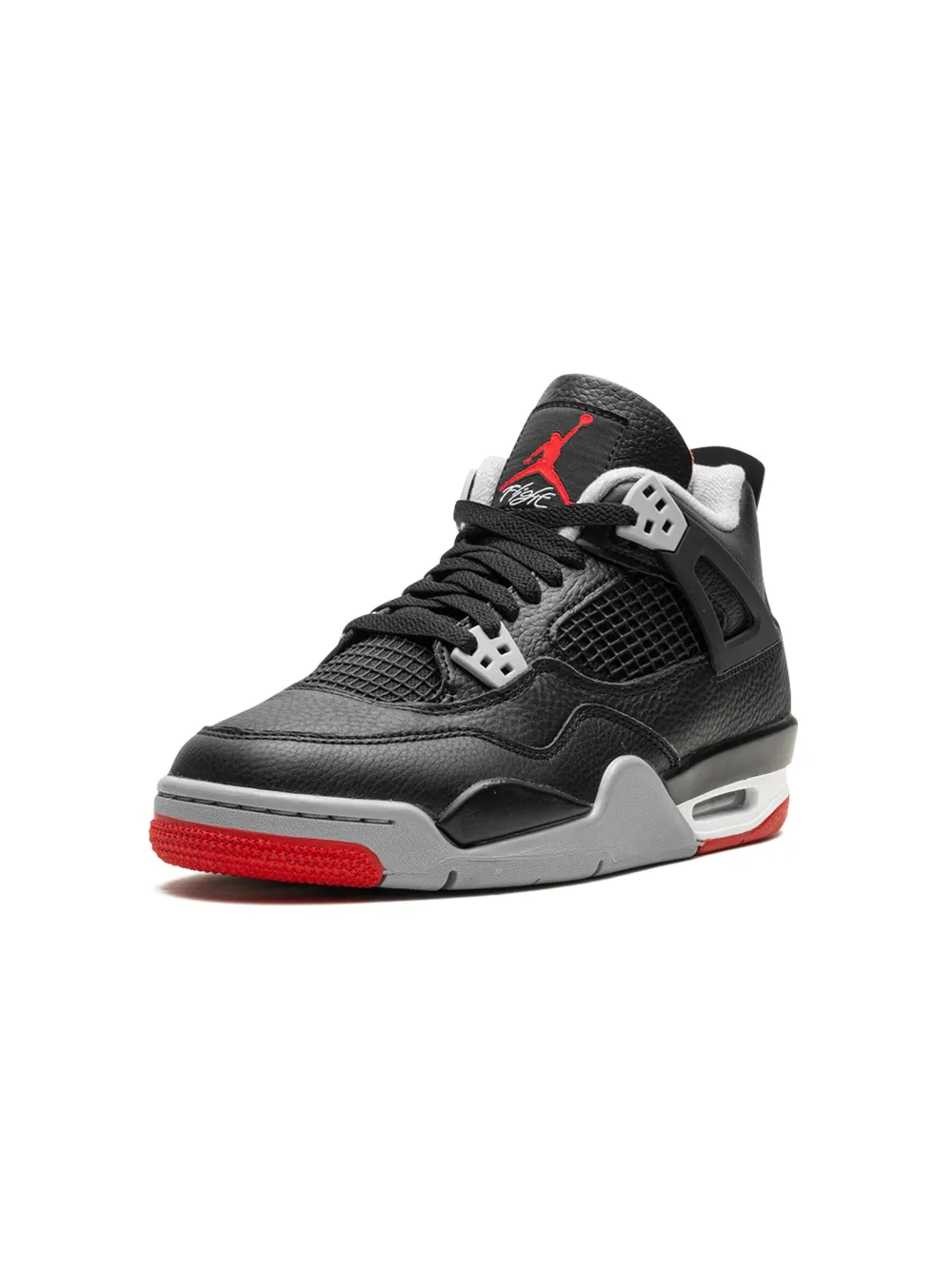 Кроссовки Air Jordan 4 'Bred Reimagined' Jordan Kids, черный — фото 3