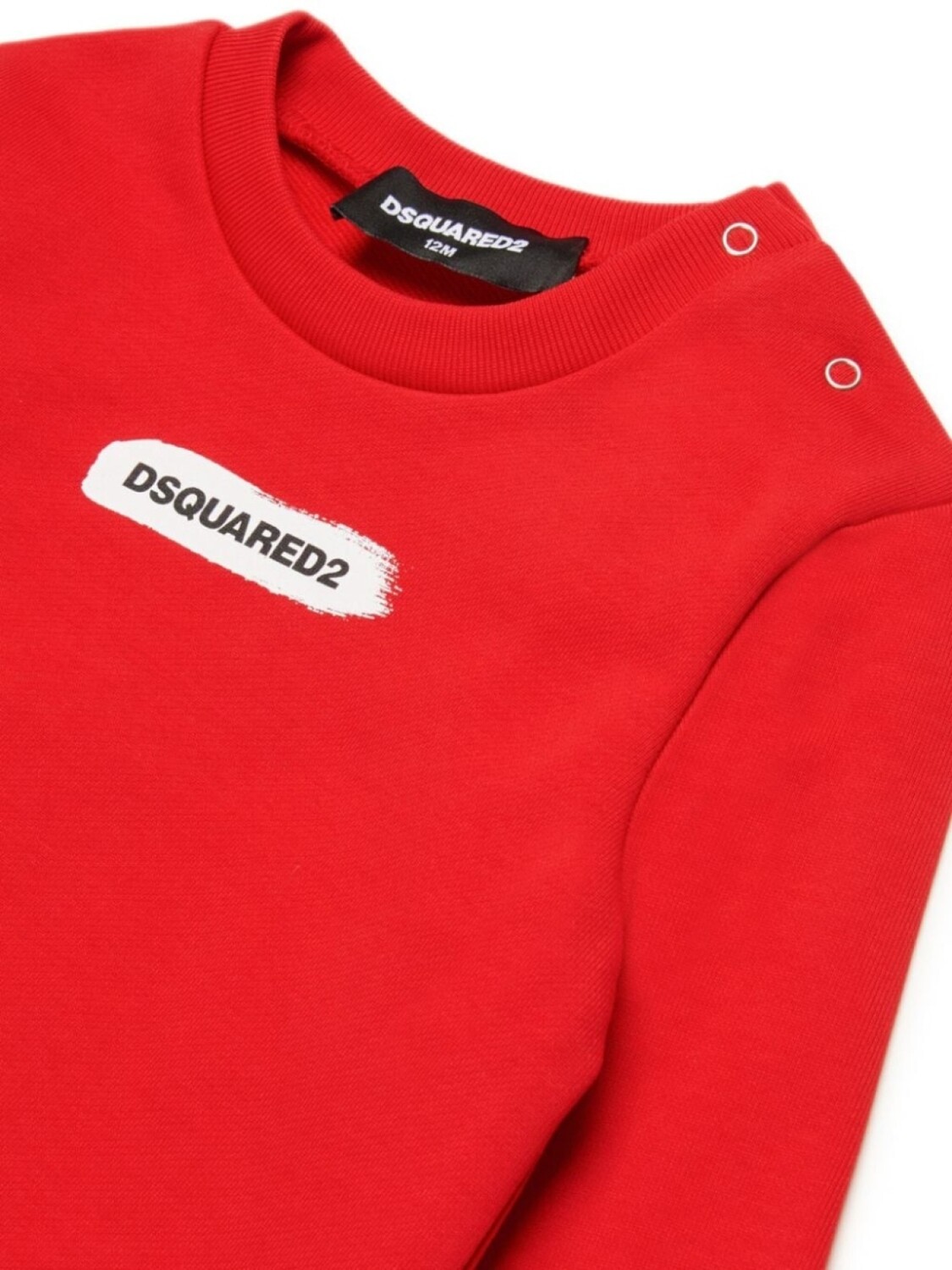 Dsquared2 толстовка с логотипом, красный — фото 3