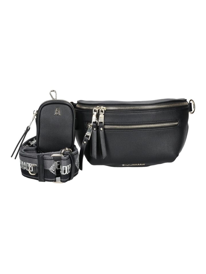 

Наплечная сумка Steve Madden Taschen, цвет Schwarz/Gold