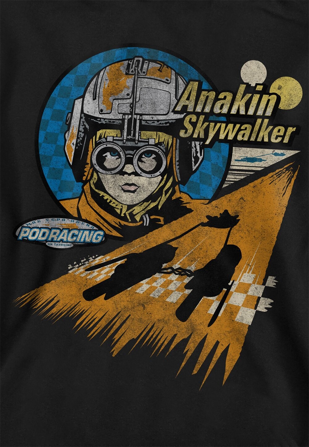 

Толстовка STAR WARS MOS ESPA ANAKIN Star Wars, черный