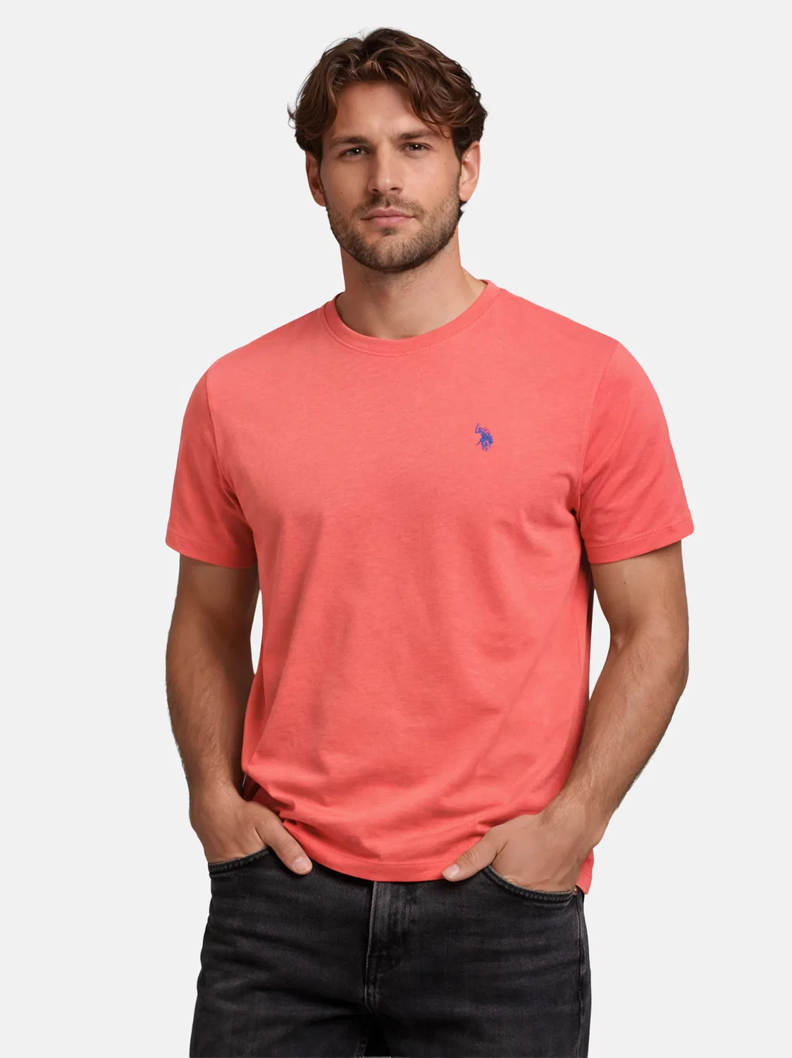 Футболка U.S. Polo Assn., Raspberry — фото 3