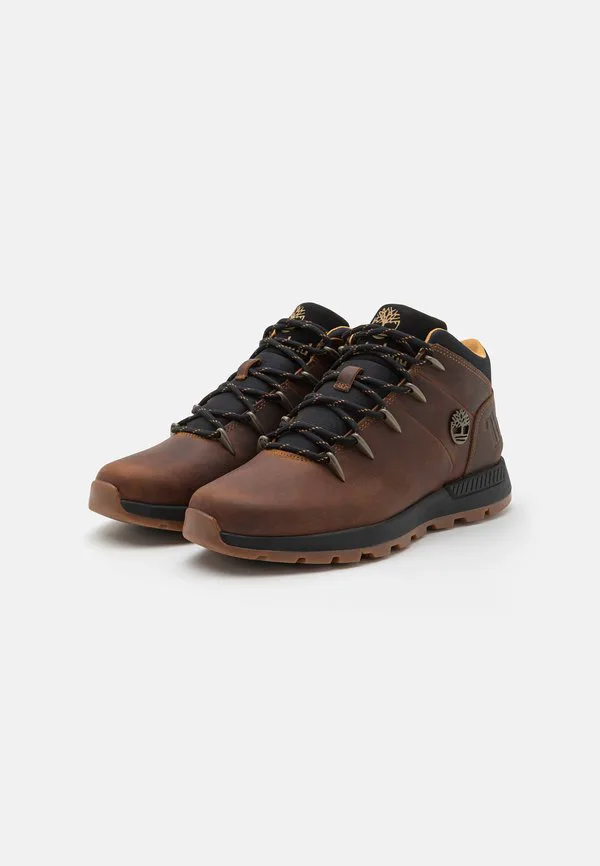 Ботинки sprint trekker на шнуровке до щиколотки Timberland, Brown — фото 2