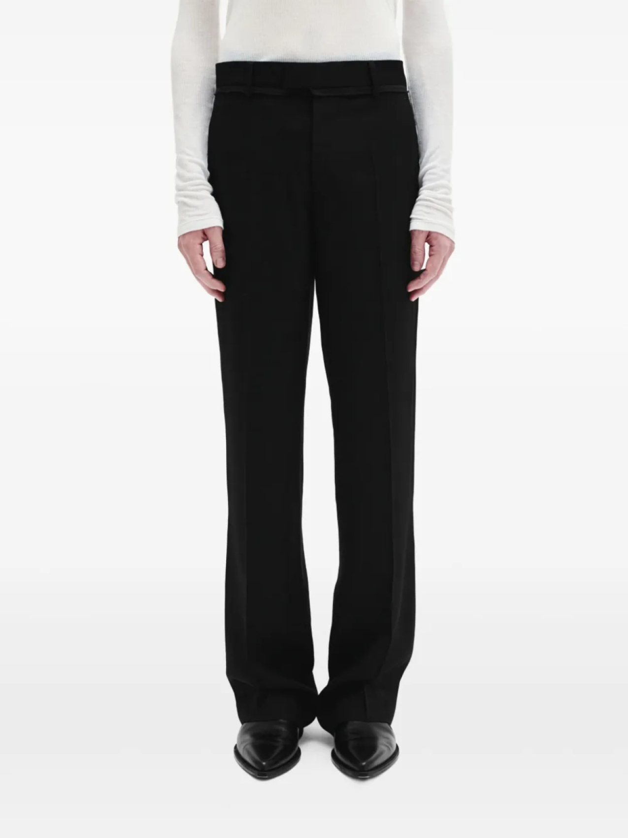 

Ann Demeulemeester брюки строгого кроя, черный