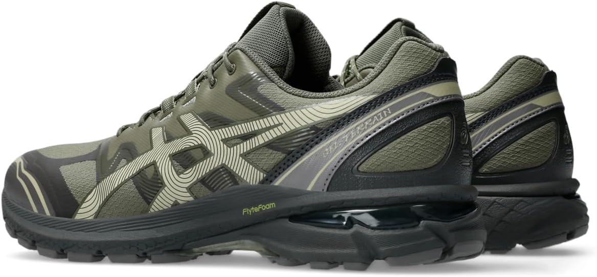 Унисекс кроссовки ASICS Gel-Terrain Sportstyle, зеленый/хаки — фото 3