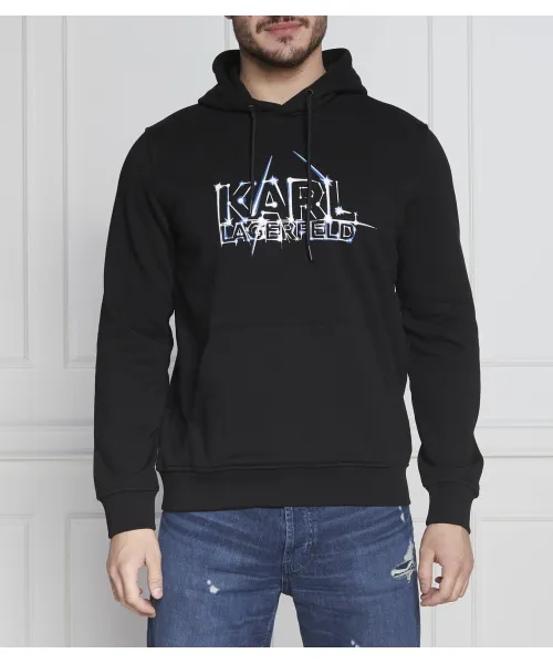 

Толстовка Regular fit Karl Lagerfeld, черный