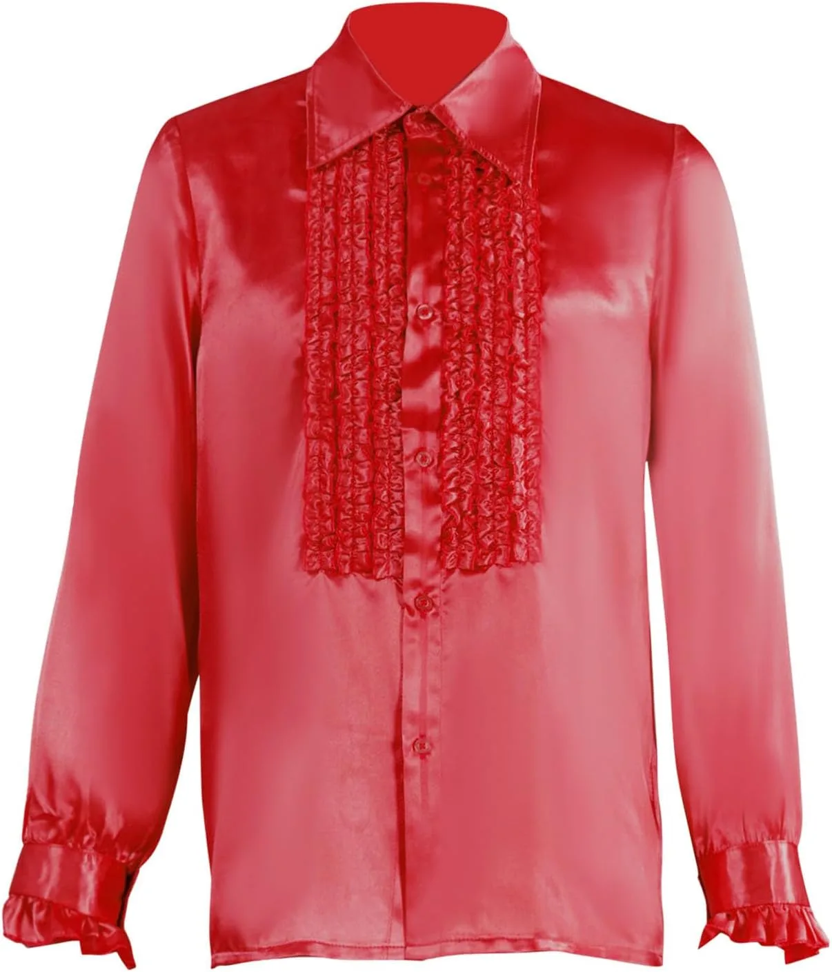 

Мужская рубашка 70-х в стиле диско с длинными рукавами на пуговицах из шелкового атласа Sdeycui