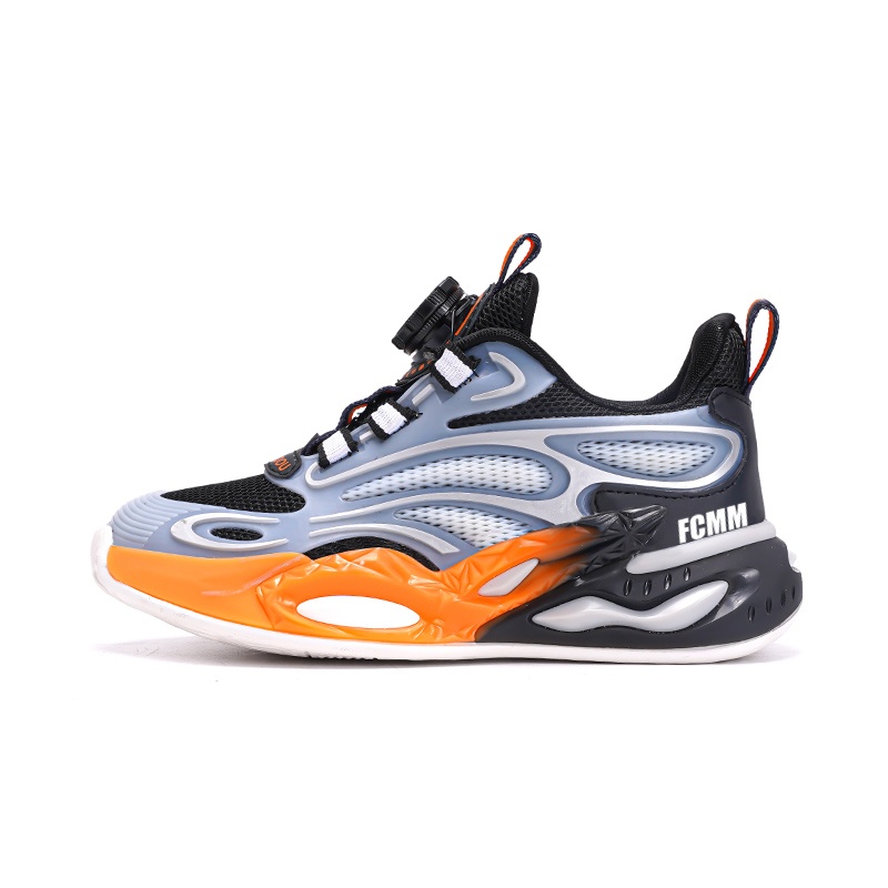 

Детская повседневная обувь для детей FCMM, черный/оранжевый