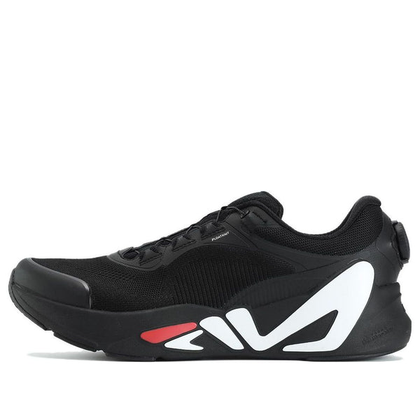 

Кроссовки boa master athletic shoes 'black white' Fila, черный