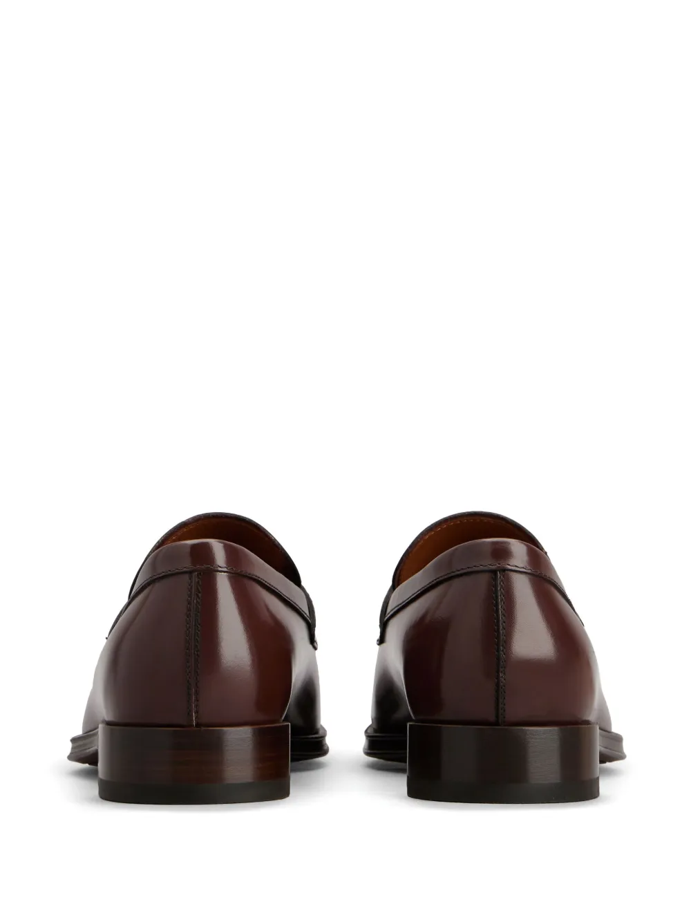Кожаные лоферы TOD'S, коричневый — фото 3