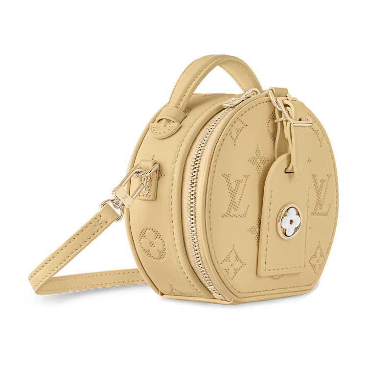 LOUIS VUITTON Кожаная сумка через плечо мини женская хаки — фото 2
