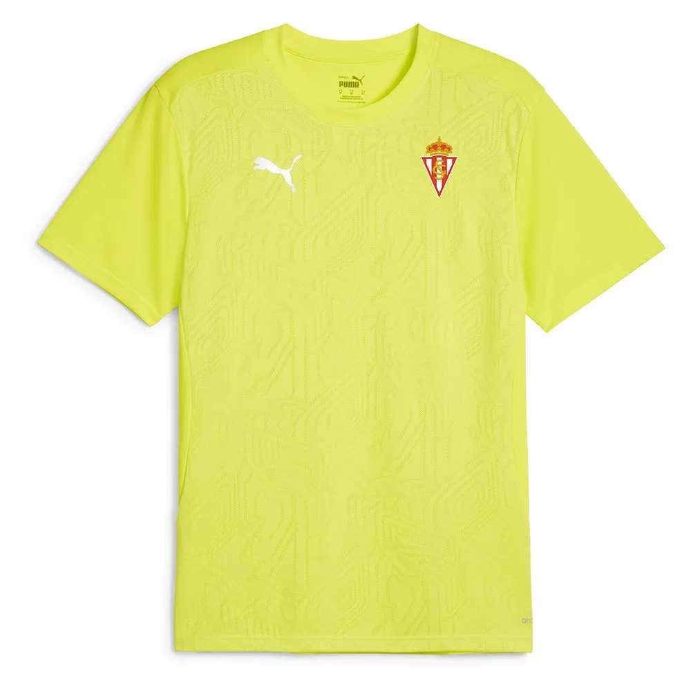 

Футболка с коротким рукавом Puma Sporting Gijón 24/25 training, желтый