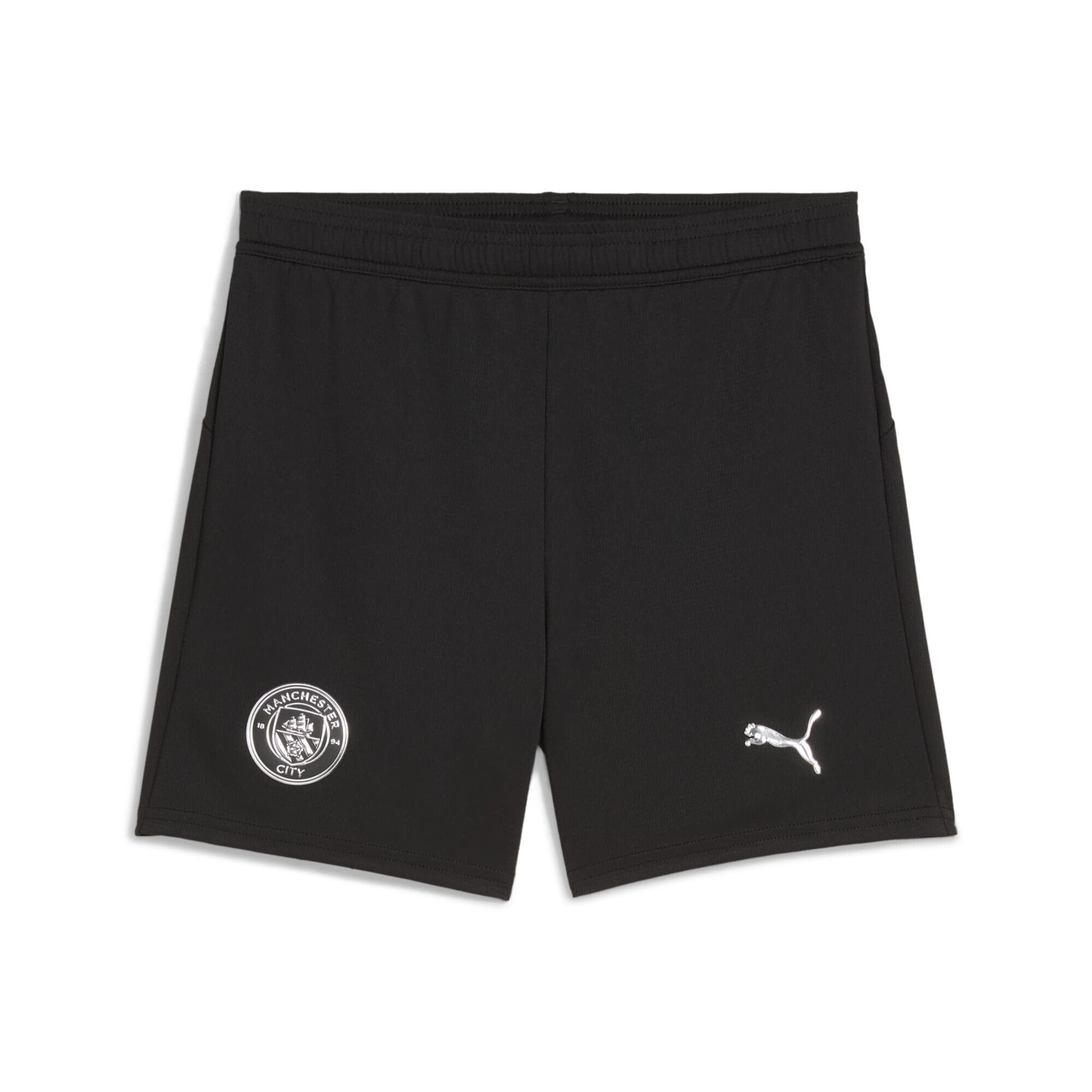 PUMA Шорты для тренировок Regular 'Manchester City 25/26' черные — фото 2