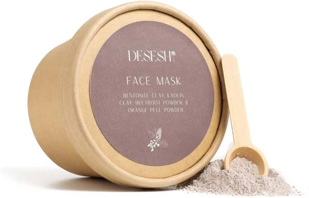 Маска для лица Desesh — Порошковая минеральная Clay & Beetroot, 113 г