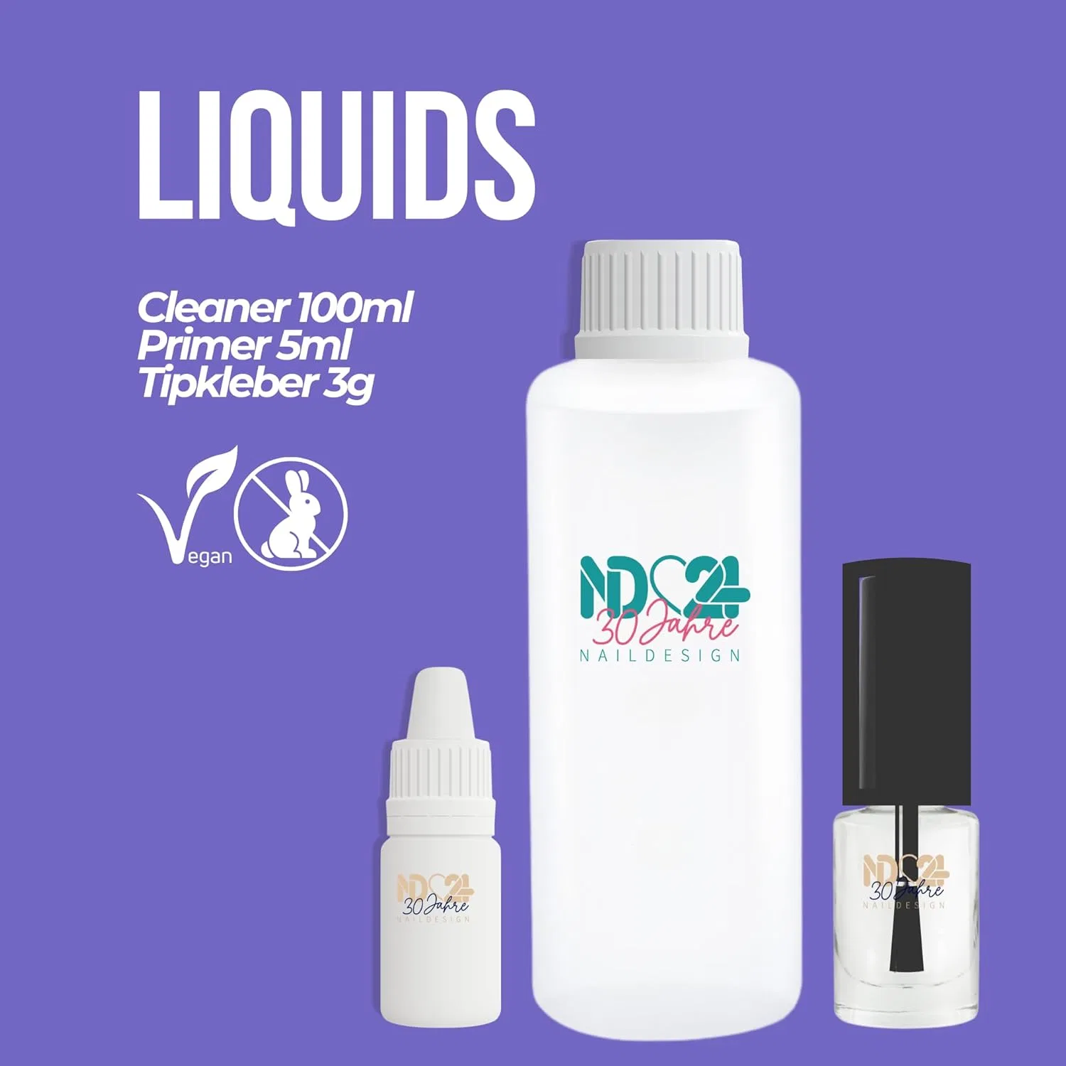 Стартовый набор ND24 NailDesign Premium для гель-лака с LED-лампой Nd24 Naildesign, Starter Set Premium + Makeup Gels — фото 4