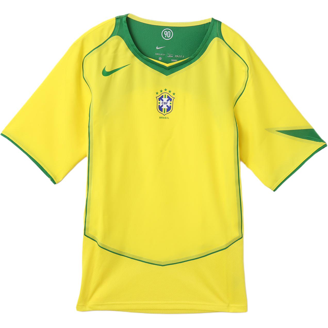 

Бразильская реплика футболка 2004 Nike, желтый