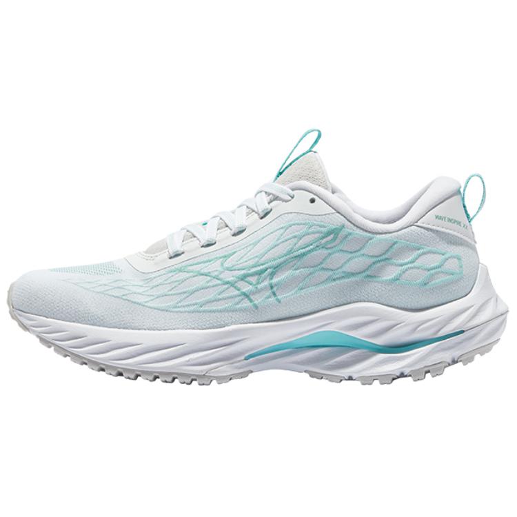 

Кроссовки Mizuno Women's Wave Inspire 20 SSW 'White Aquifer', белый/серо-зеленый/голубой/синий