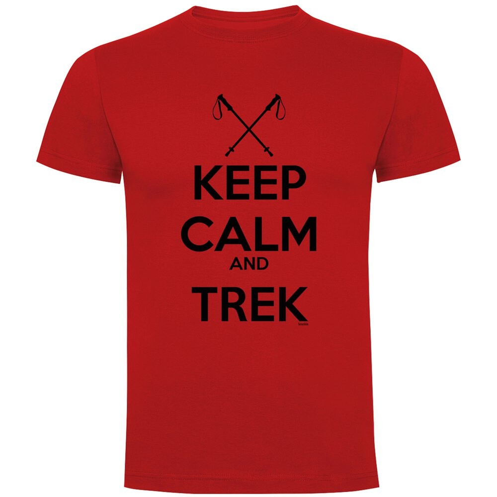 

Футболка Kruskis Keep Calm And Trek, красный