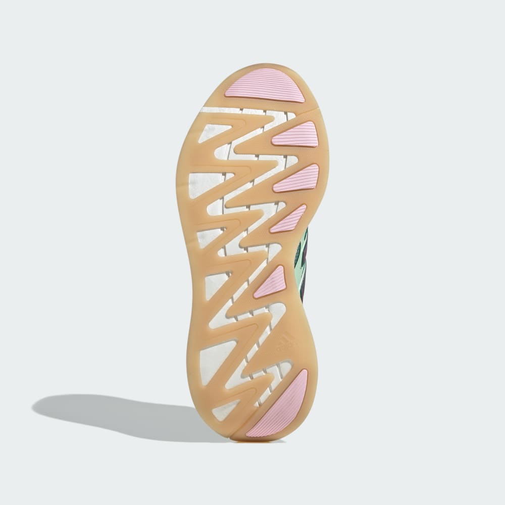 Кроссовки на платформе Adidas Adizero Aruku Shoes, цвет Court Green/Clear Pink/Semi Green Spark — фото 3