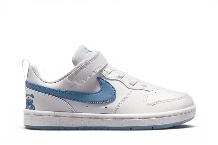 Кроссовки Nike Court Borough Low PS, белый