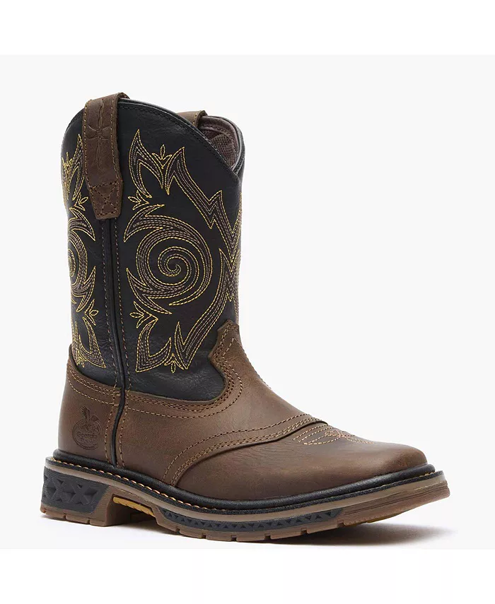 

Ботинки для верховой езды Boys Carbo-Tec LT Pull-On Saddle GEORGIA BOOT, коричневый