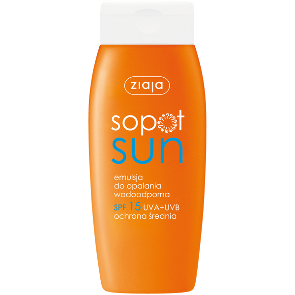 

Солнцезащитный лосьон с spf15, 150 мл Ziaja Sopot sun