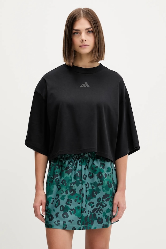 

Свободная хлопковая футболка «City Escape» Adidas, черный