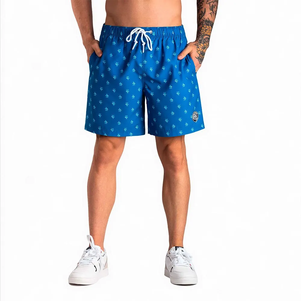 

Плавки Original Penguin Recycled Polyester Volley Aop Repete, синий