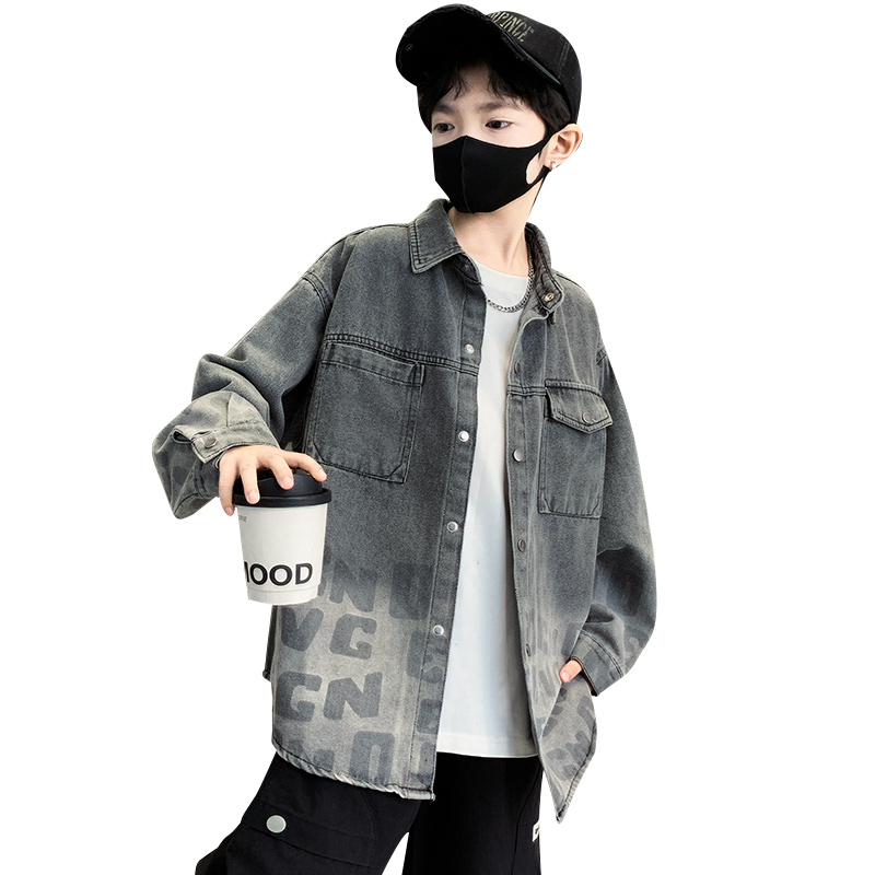 

Детская куртка Lapel Moderate EASTERN CAMEL, серый