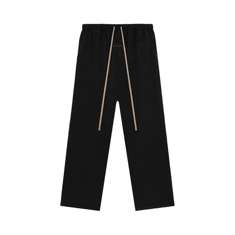 

Брюки Fear of God Essentials Brushed Relaxed Pant 'Black', черный