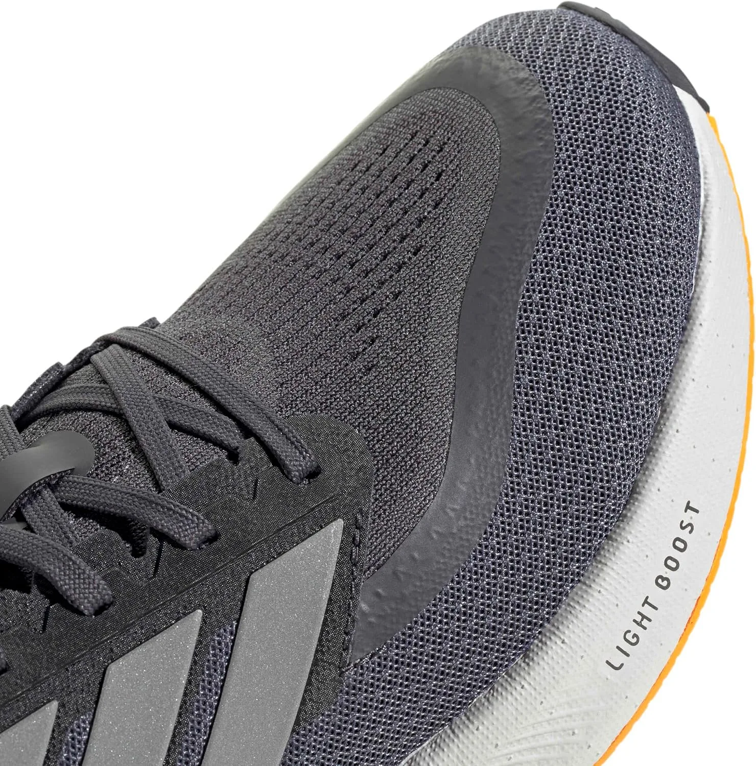 Мужские беговые кроссовки Adidas Pureboost 5, серый — фото 4