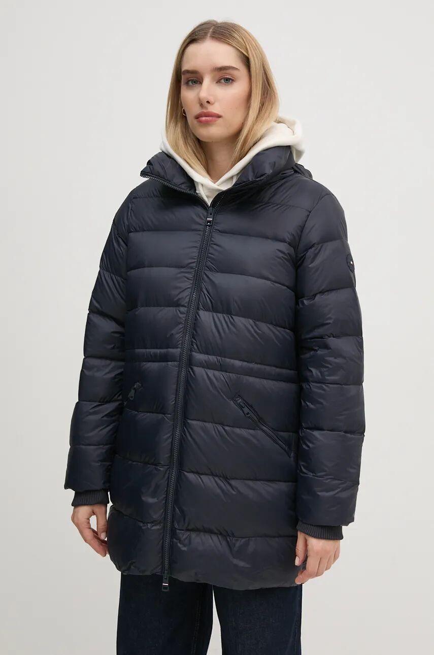 

Пуховик Tommy Hilfiger, темно-синий